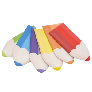 6 PCS Pencil Wall Stickers