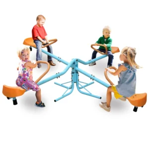 4-Seat Spinning Seesaw