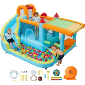 2-in-1 Inflatable Bounce House