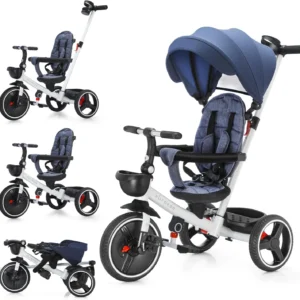 5-in-1 Baby Tricycle Stroller